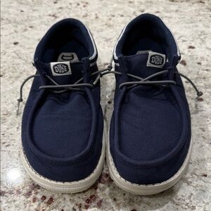 Hey Dude Dark Blue Loafers